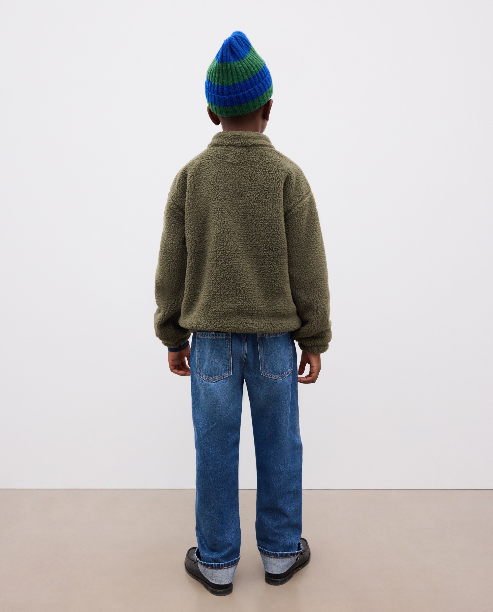 Sudadera borrego lisa de niño - Kids El Corte Inglés - 520 Kaki 520 Kaki-3