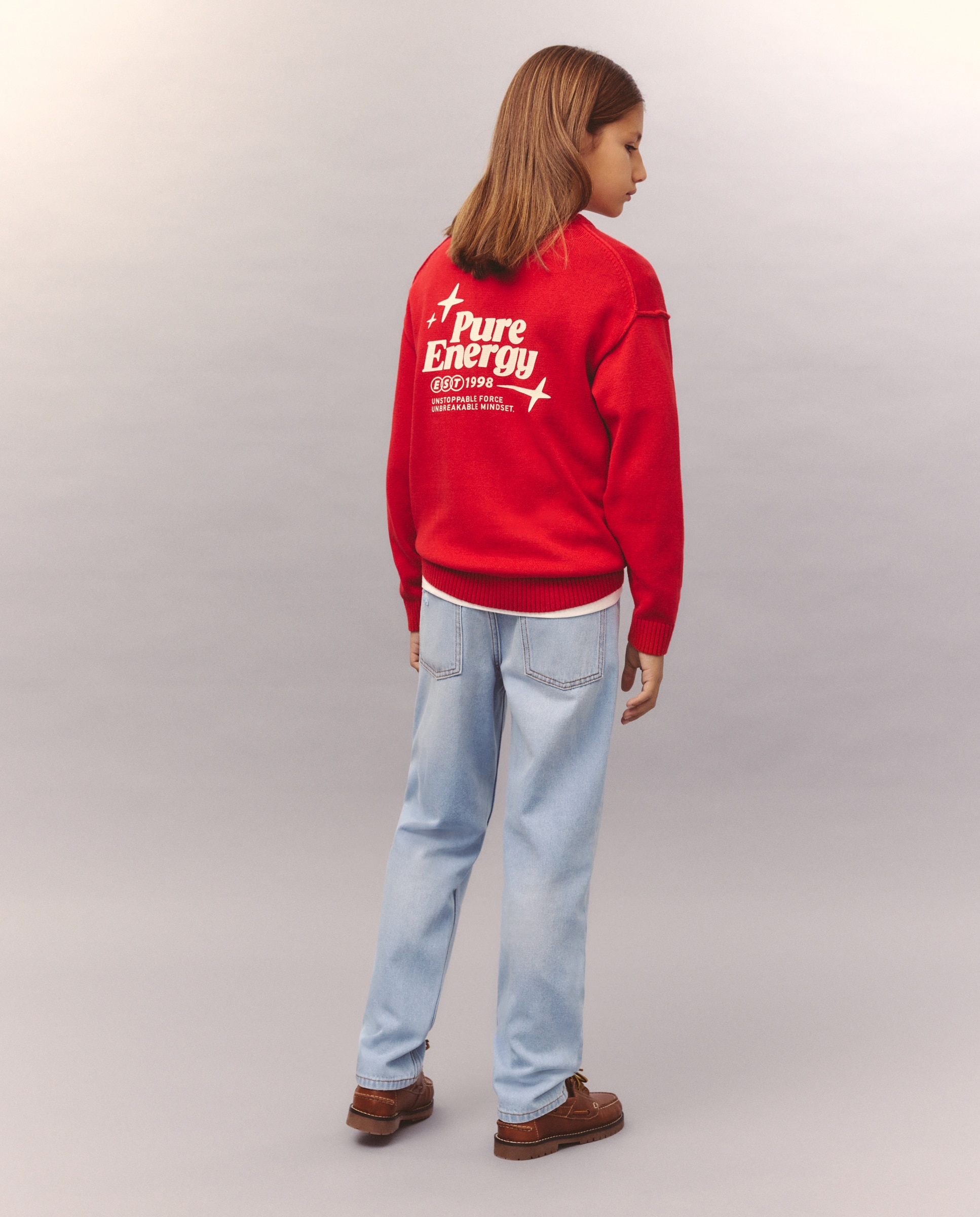 Camisola de Malha com Fantasia Kids El Corte Inglés Vermelho-3