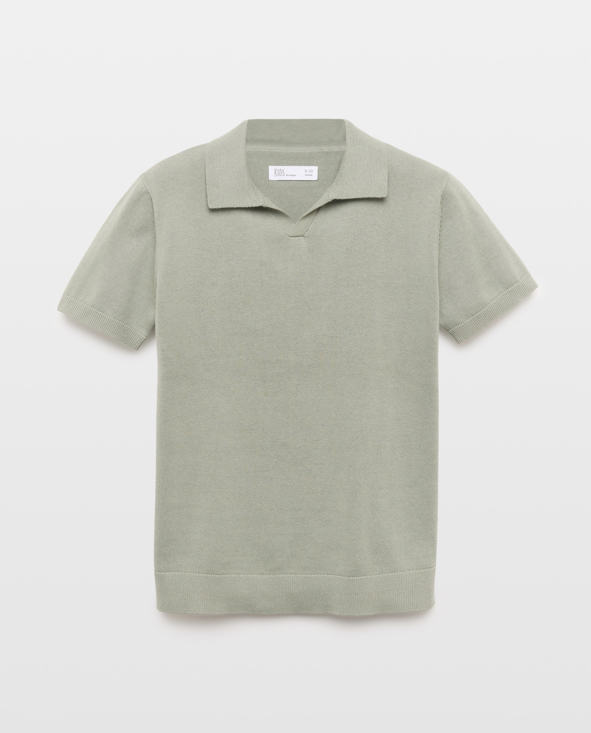 Polo de Tricot com Manga Curta Kids El Corte Inglés 520 Caqui-5