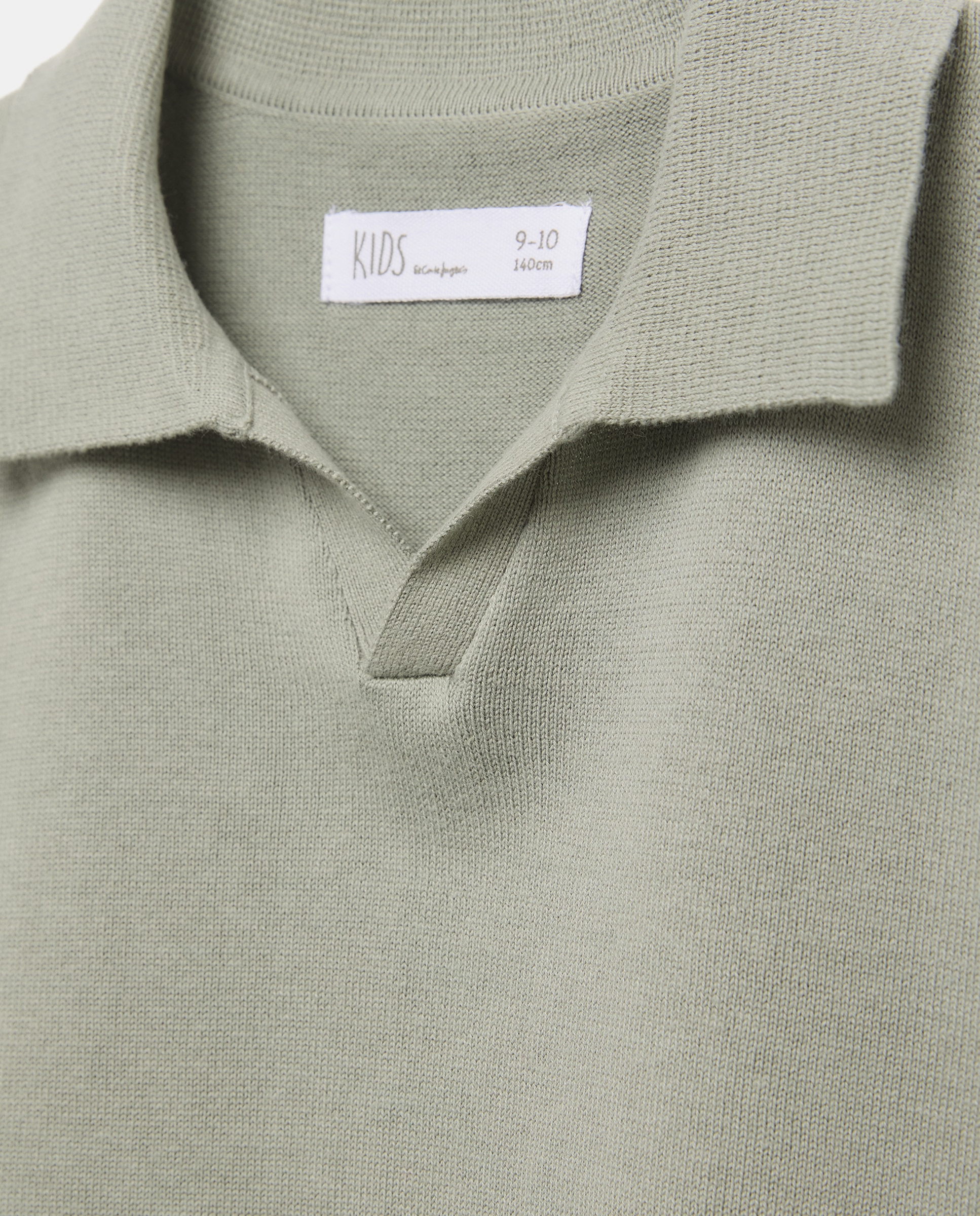 Polo de Tricot com Manga Curta Kids El Corte Inglés 520 Caqui-6