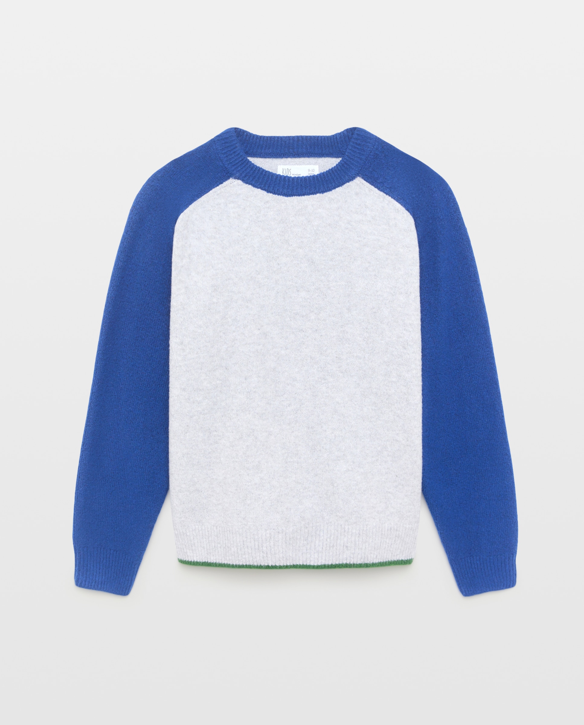 Jersey liso con cuello caja de niño - Kids El Corte Inglés - Gris claro Gris claro-4