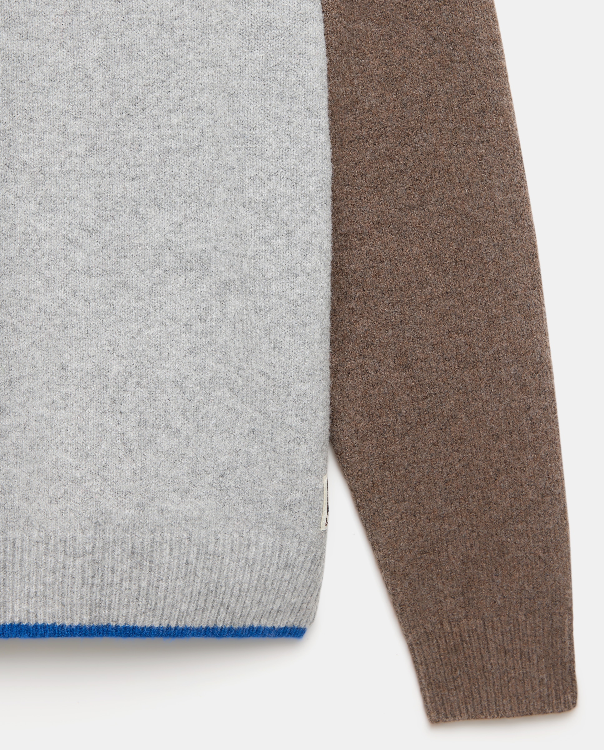 Jersey liso con cuello caja de niño - Kids El Corte Inglés - 820 Gris medio 820 Gris medio-5