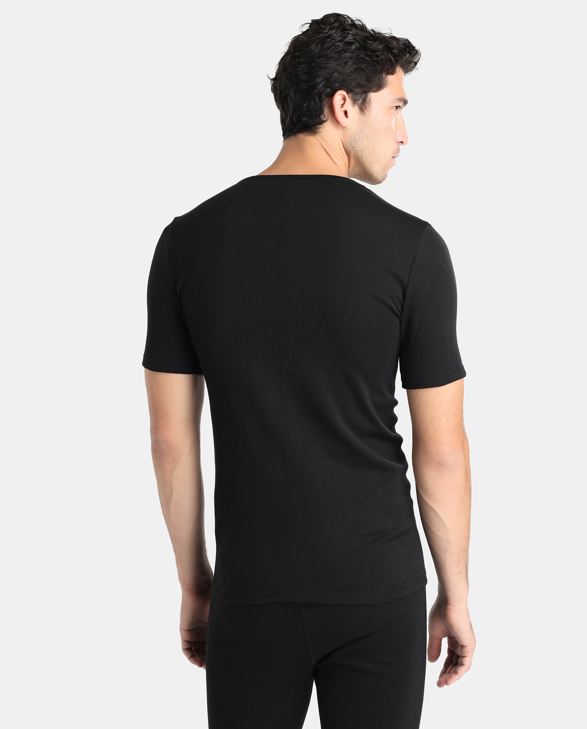 Camisola interior térmica Classic Thermolactyl grau 3 Preto-2