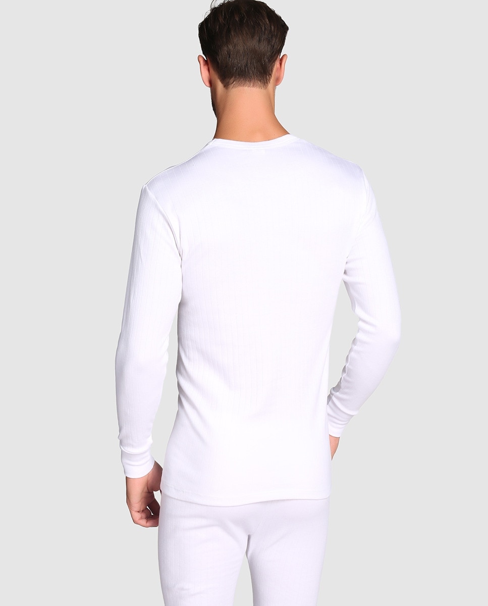 T-shirt de homem Abanderado Branco-2