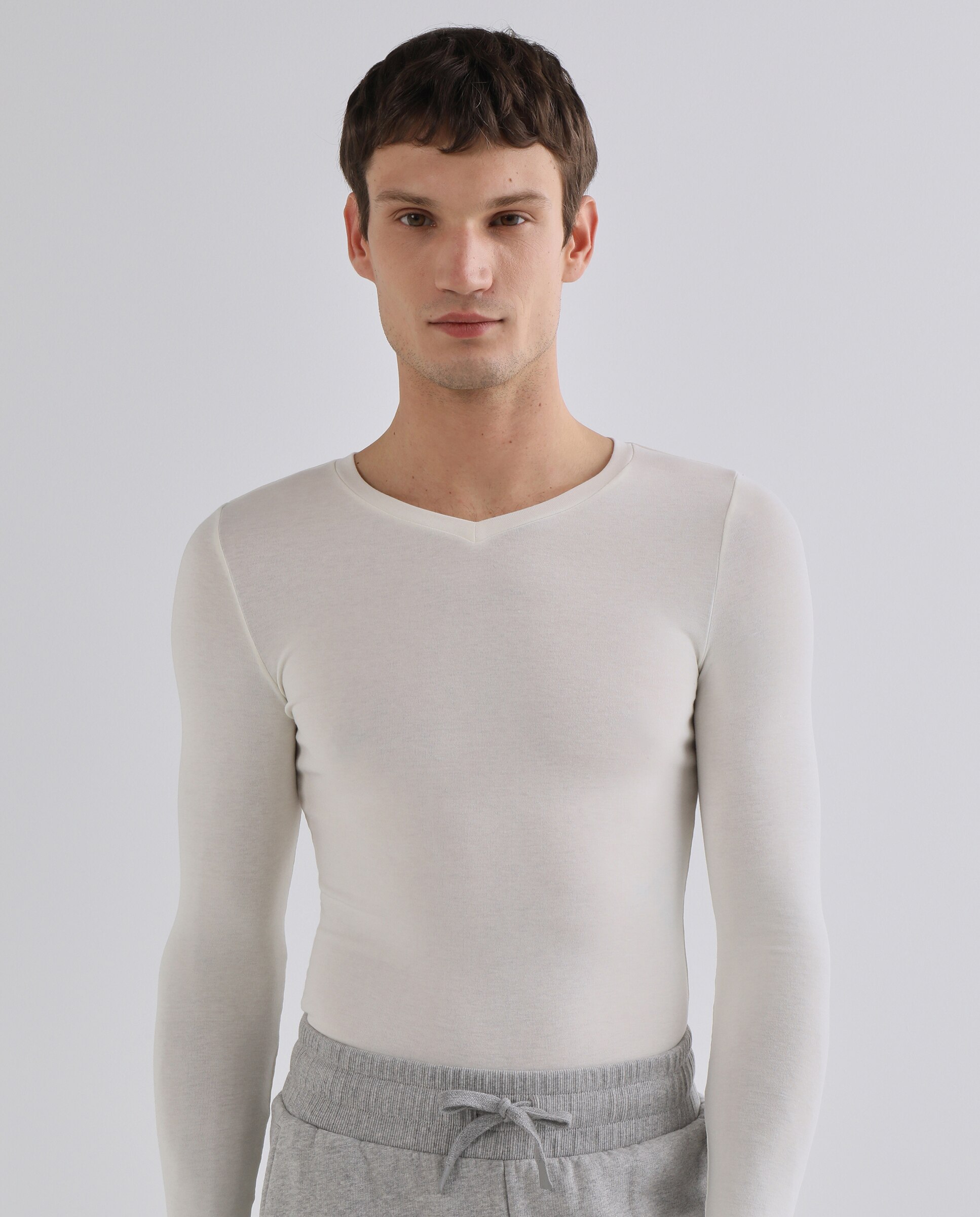 Imagen 0 de Camiseta interior de hombre térmica Sensitive Thermolactyl grado 3 blanca Blanco