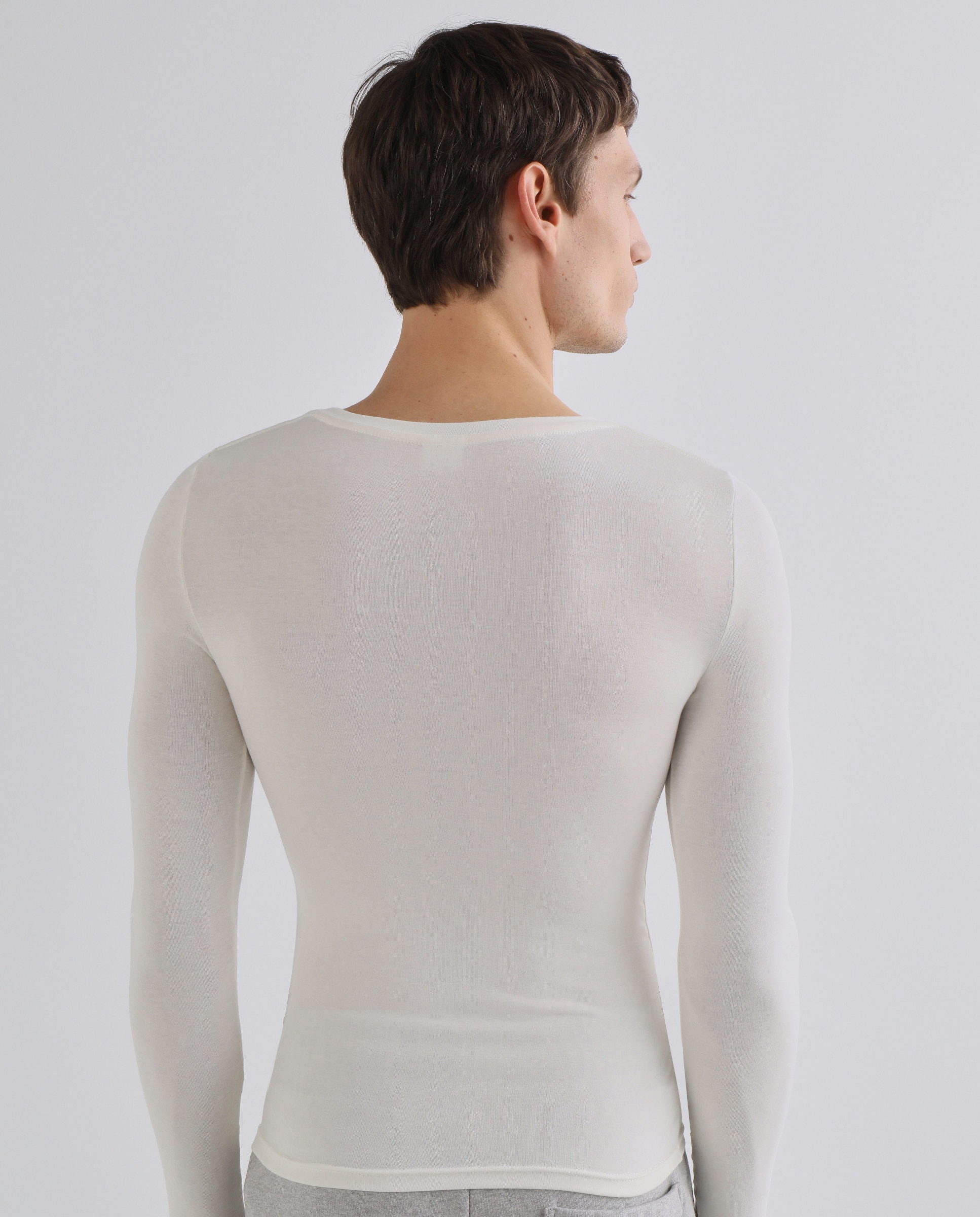 Camiseta interior de hombre térmica Sensitive Thermolactyl grado 3 blanca - Damart - Blanco Blanco-2