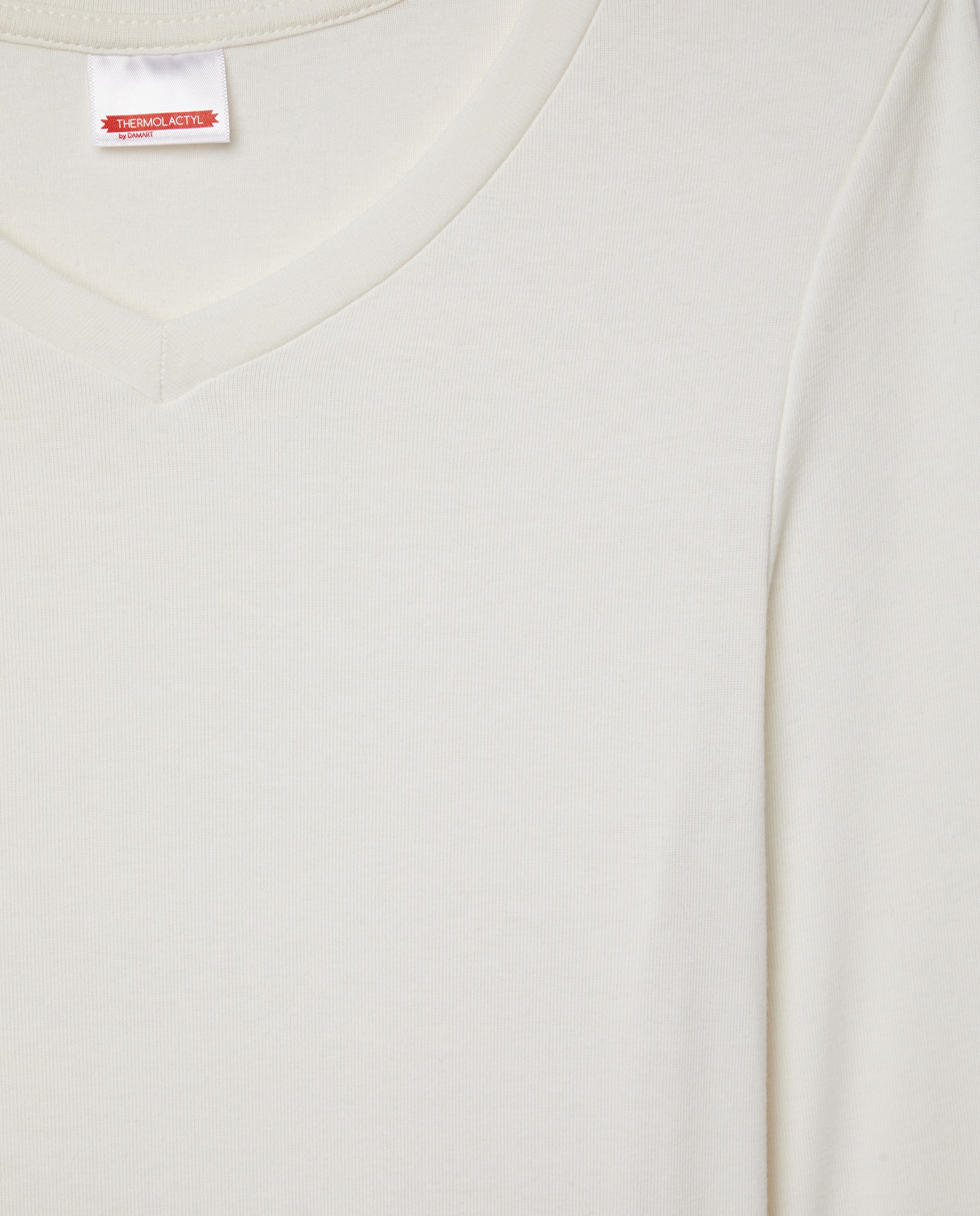 Camiseta interior de hombre térmica Sensitive Thermolactyl grado 3 blanca - Damart - Blanco Blanco-5