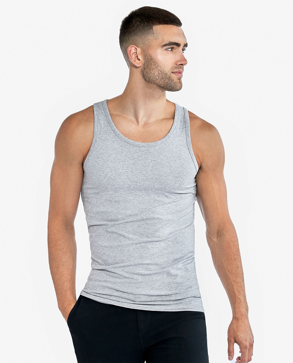 Imagem 0 de Pack de Duas T-shirts Lisas Sem Mangas