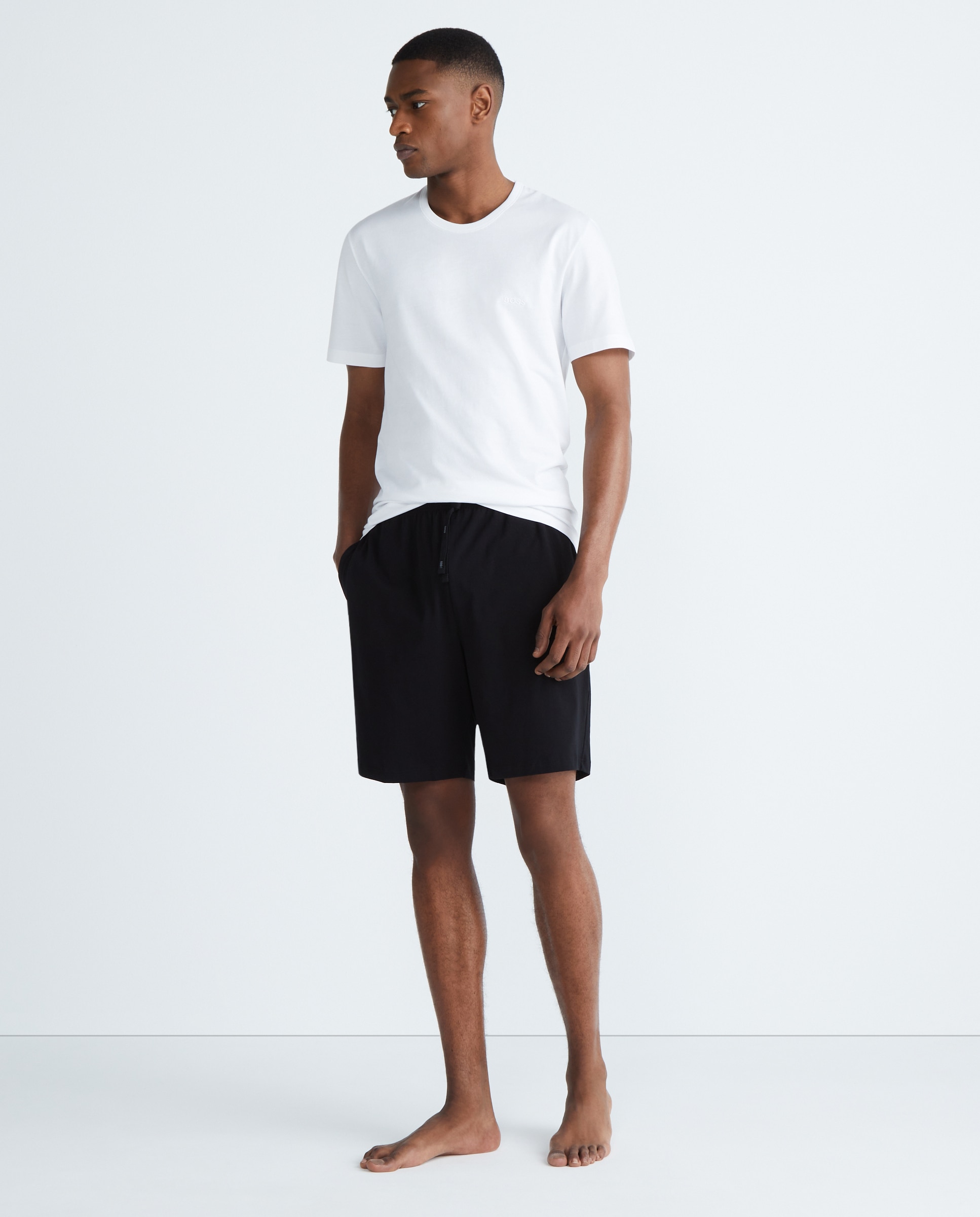 Pack de Três T-shirts em Algodão Branco-2