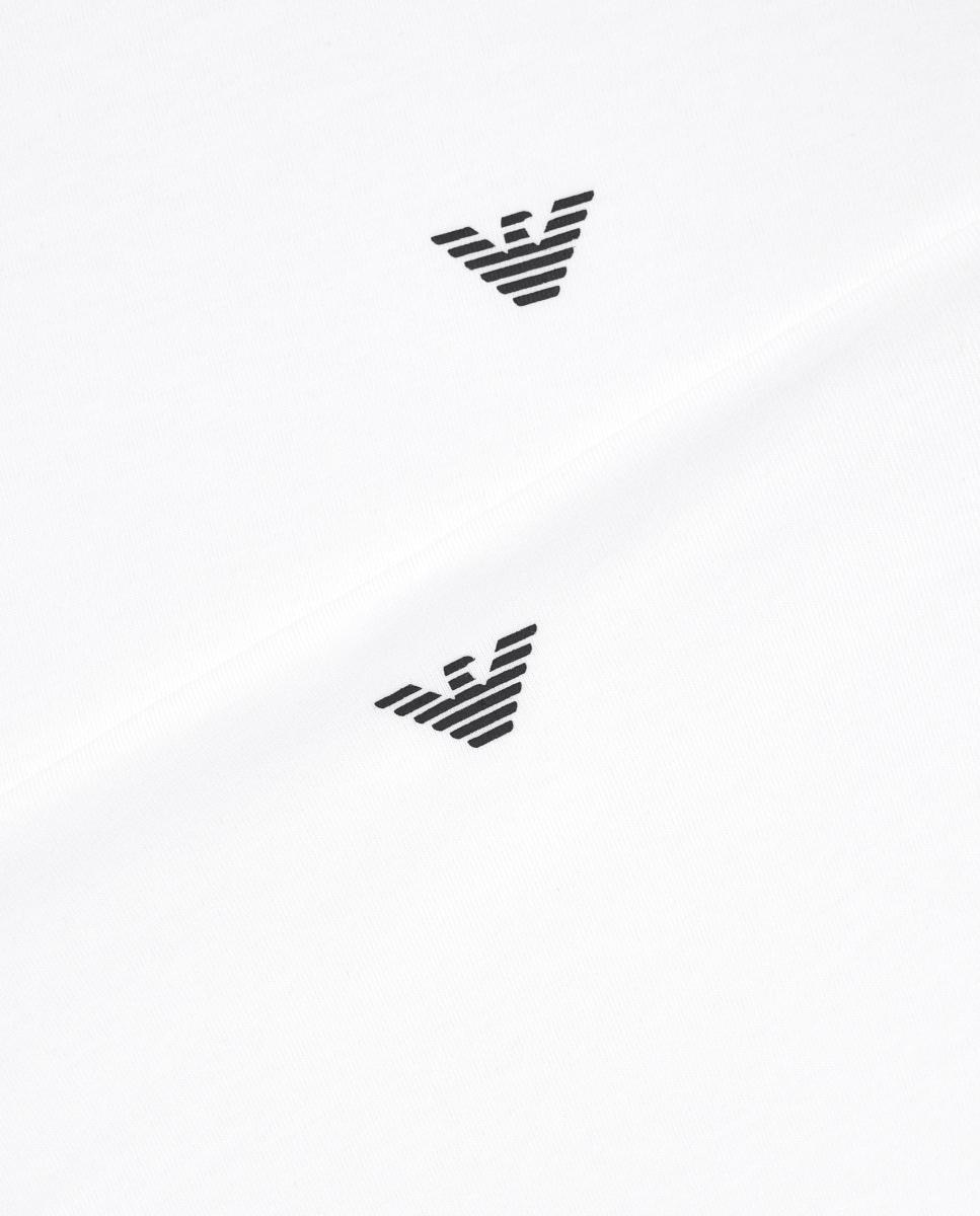 Pack de Duas T-shirts de Algodão Branco-4