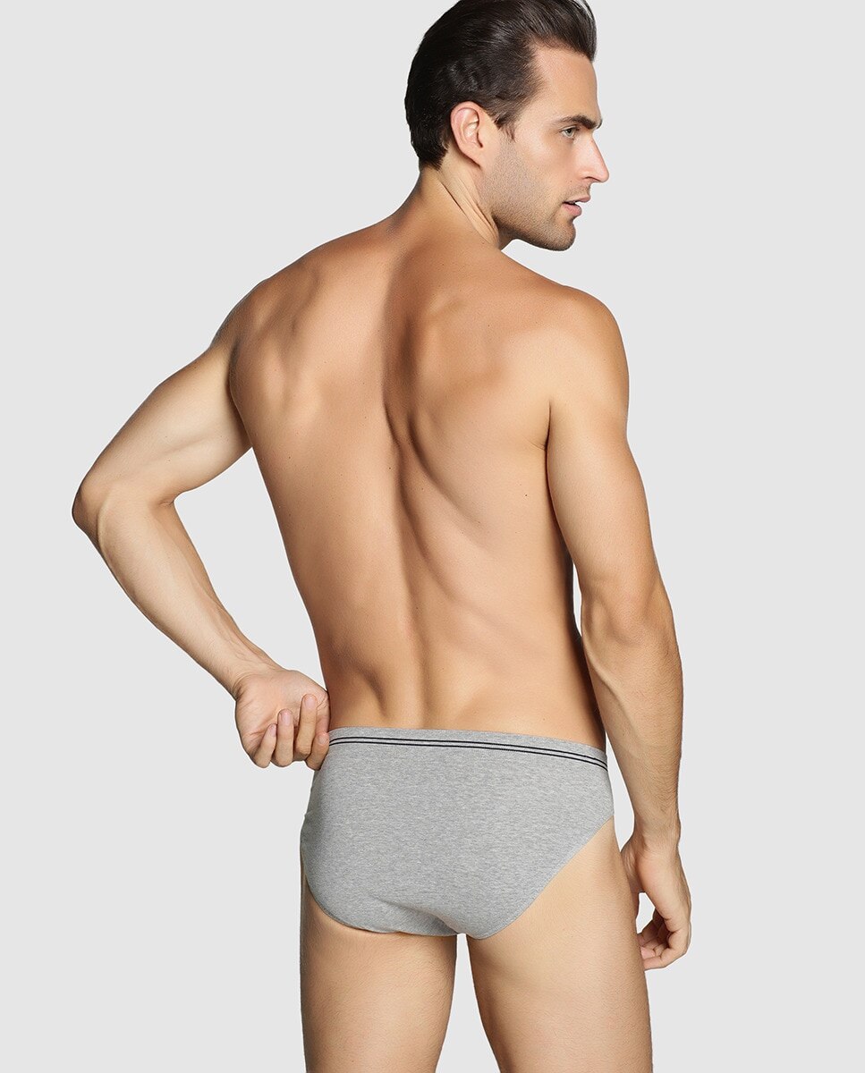 Cuecas de homem Impetus Cinzento-2