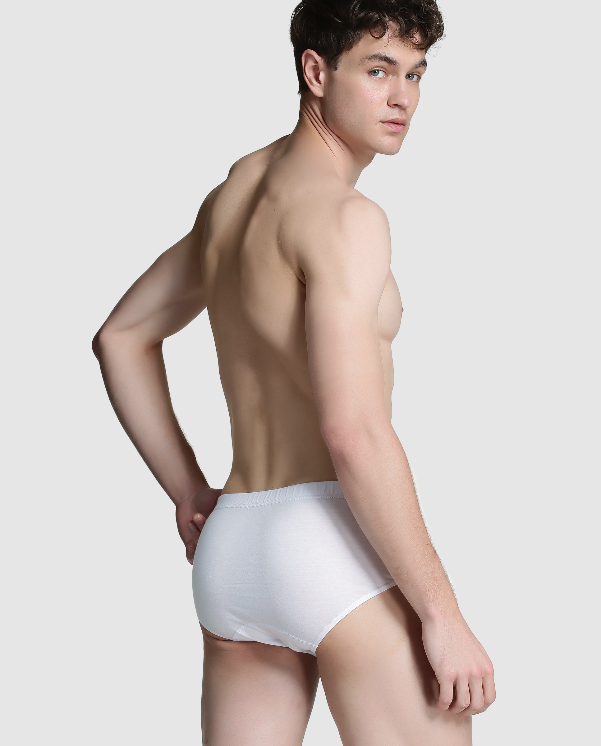 Slips de homem Ferrys brancos Branco-2