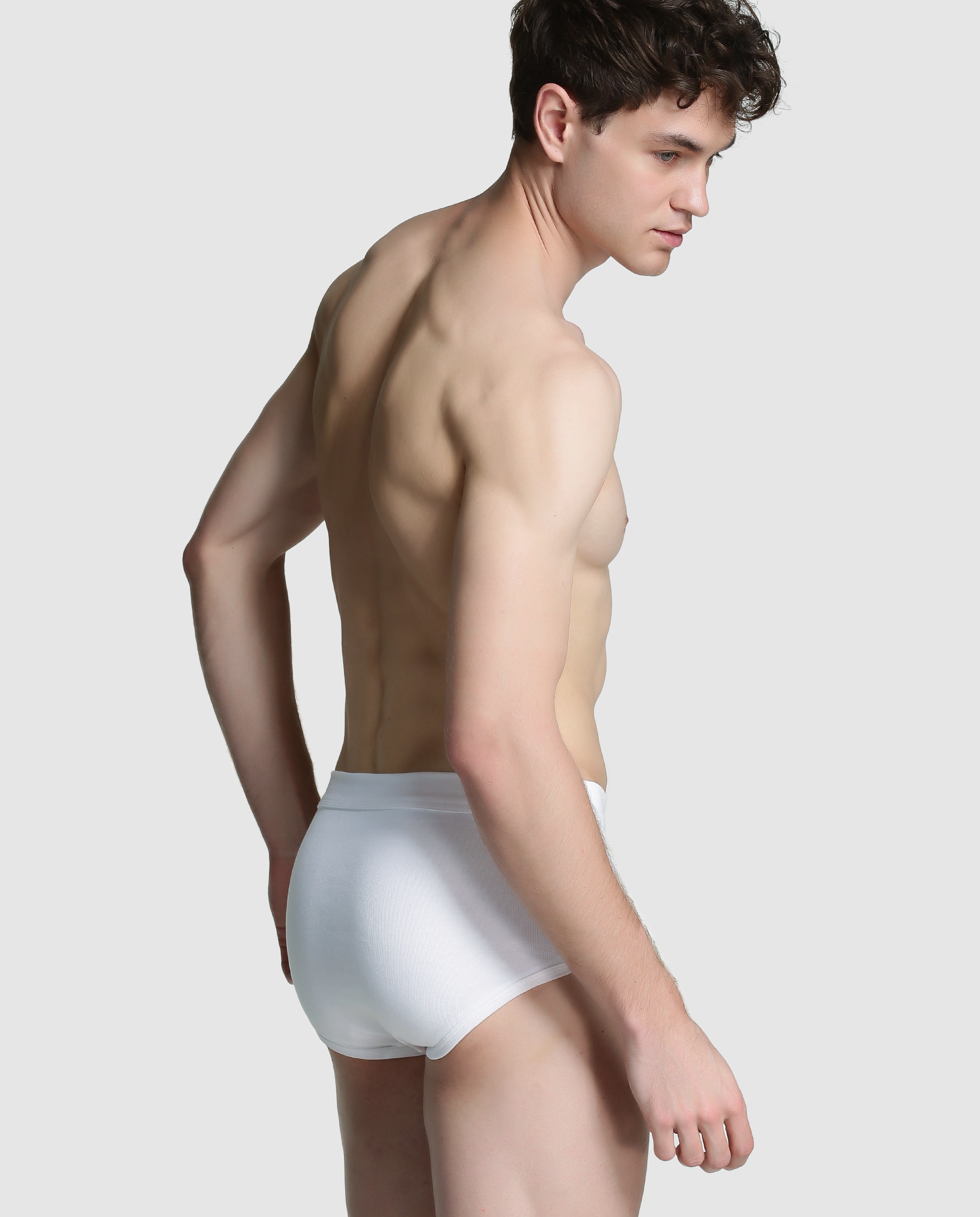 Slips de homem Ferrys brancos Branco-2