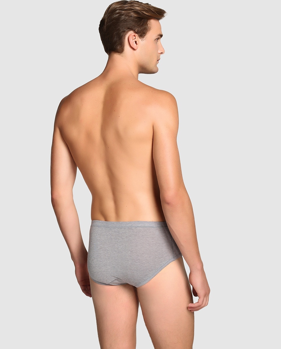 Cuecas de homem ZD Cinzento-2