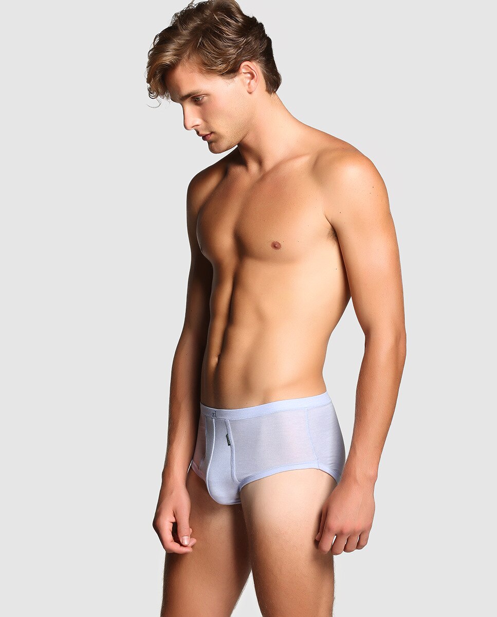 Slip de hombre ZD - Azul claro Azul claro-1