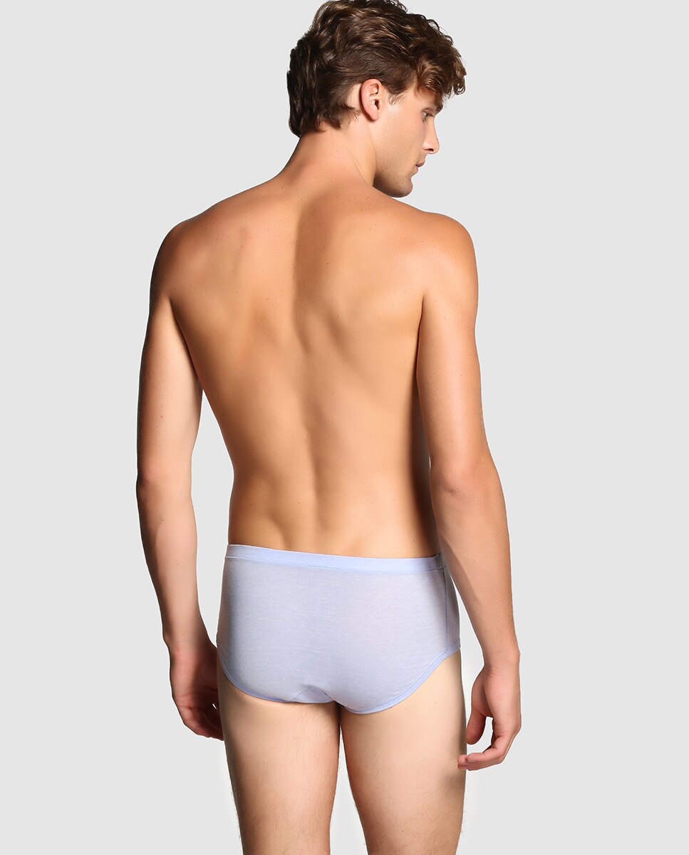 Slip de hombre ZD - Azul claro Azul claro-2
