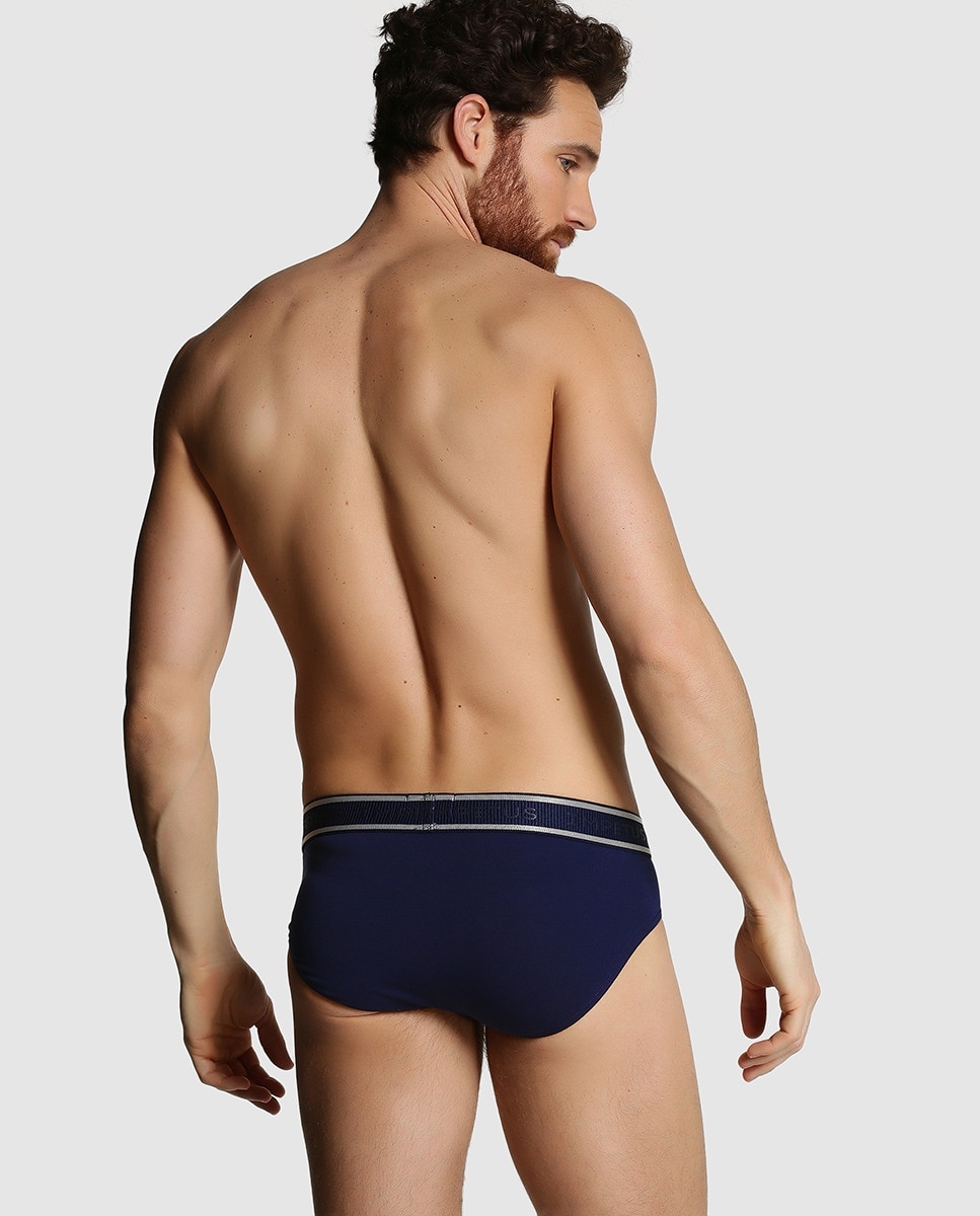 Pack de três cuecas de homem Estampado-2