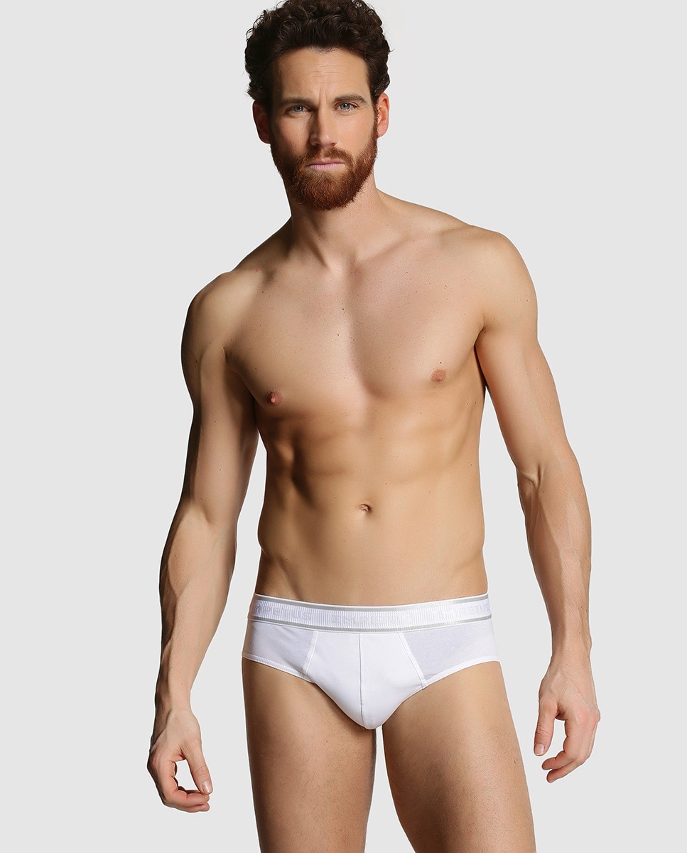 Pack de três cuecas de homem Estampado-3