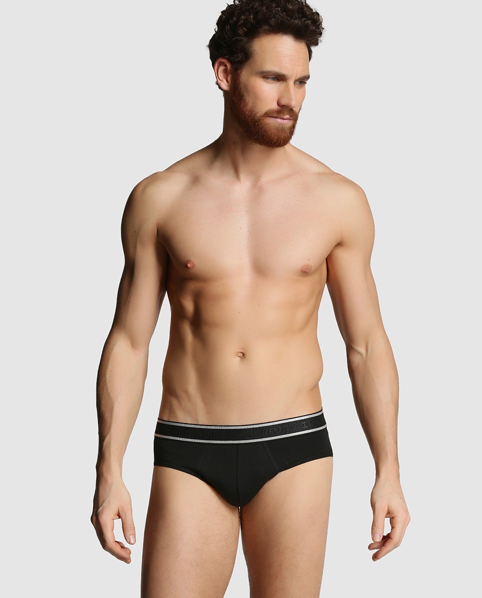 Pack de três cuecas de homem Estampado-4