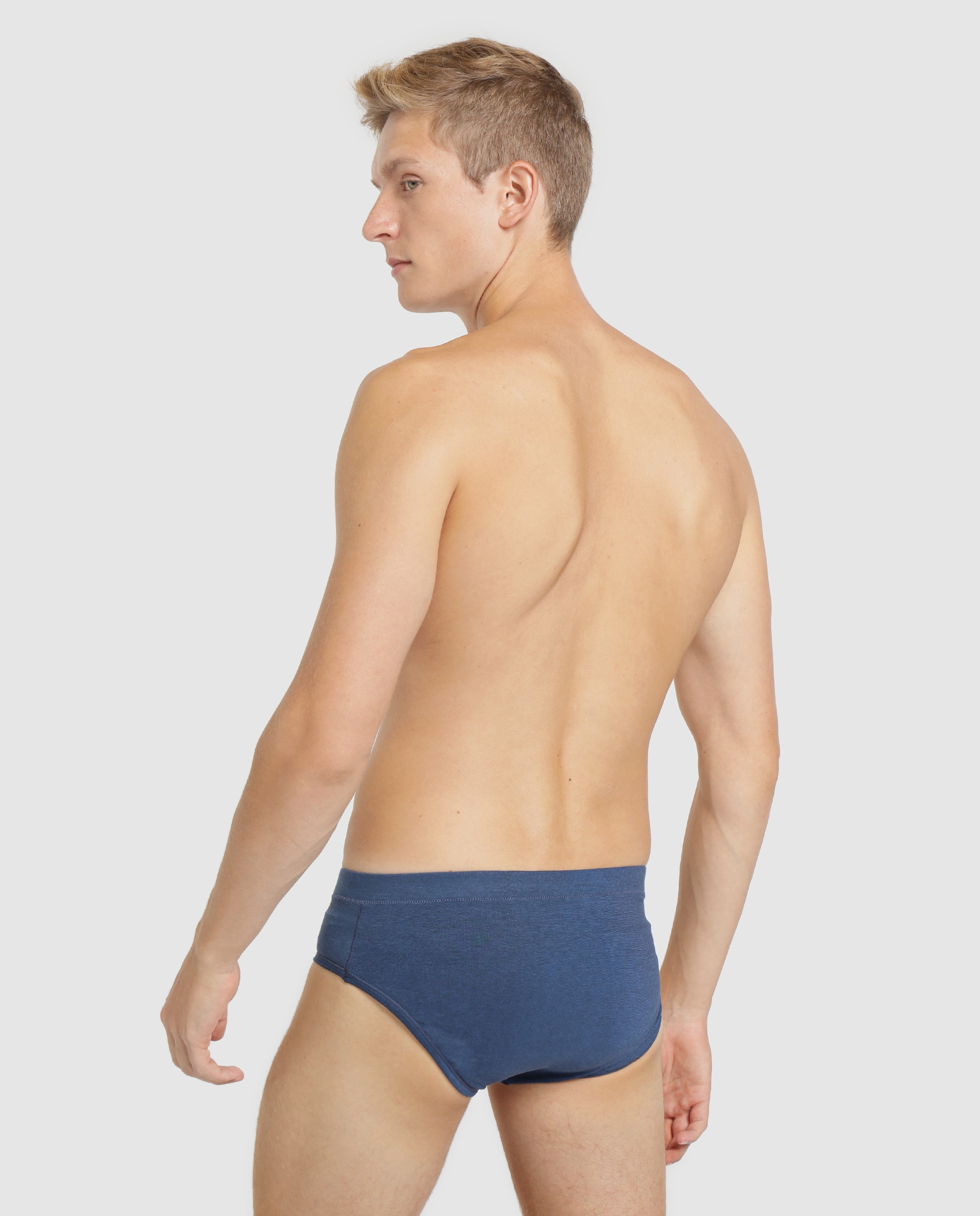 Pack de dois slips de homem em várias cores Multicolor-2