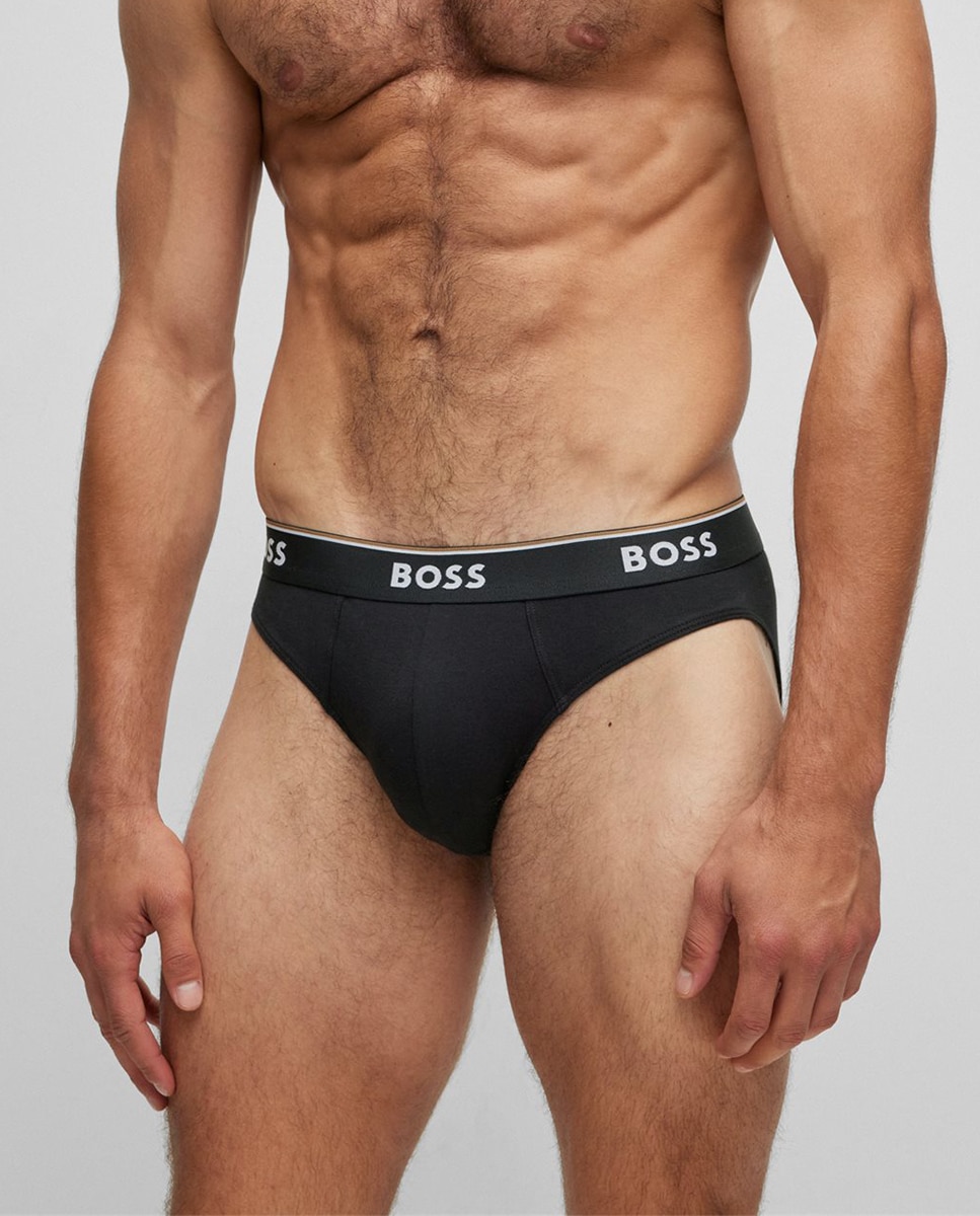 Pack de Três Slips Lisos Multicolor-4