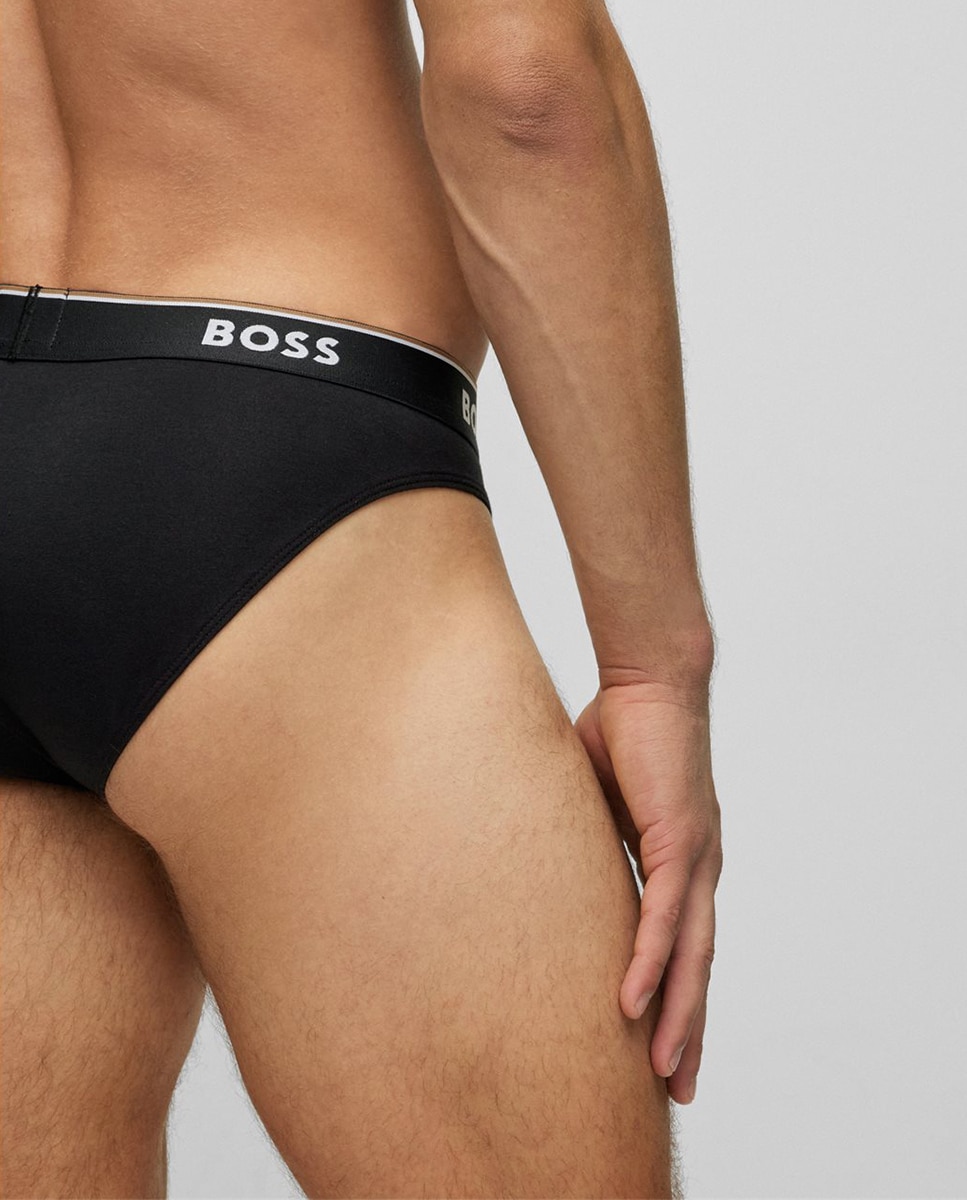 Pack de Três Slips Lisos Multicolor-5