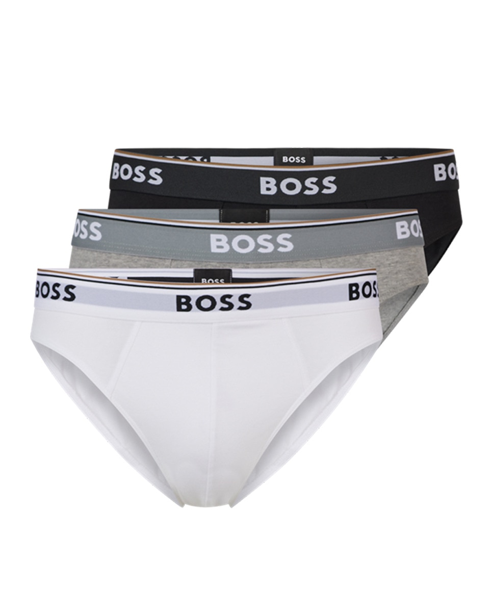 Pack de Três Slips Lisos Multicolor-8