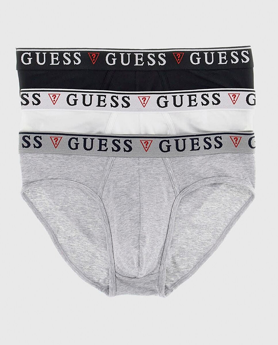 Pack de 3 Slips Fechados de Malha Multicolor-9