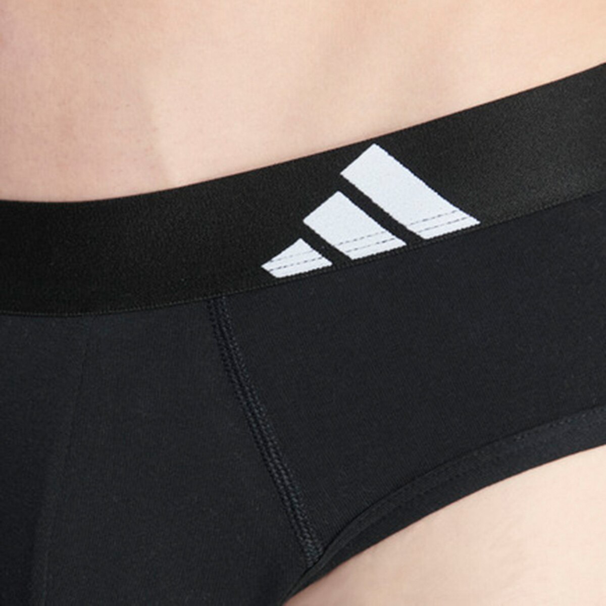 Pack de tres slips - adidas - Blanco Blanco-4