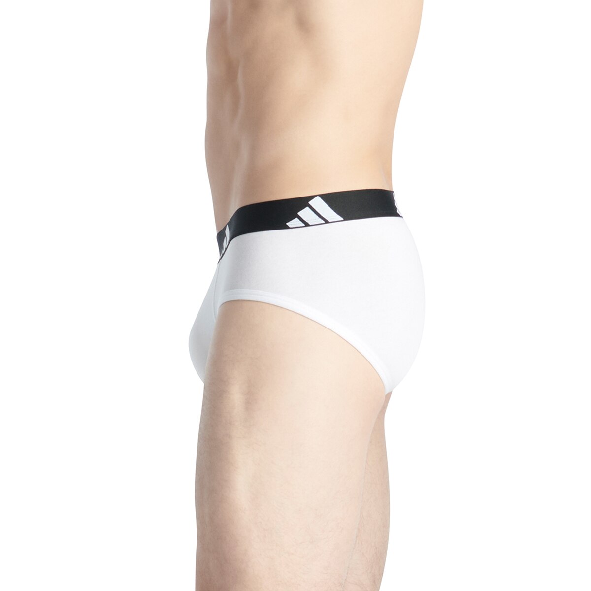 Pack de tres slips - adidas - Blanco Blanco-8