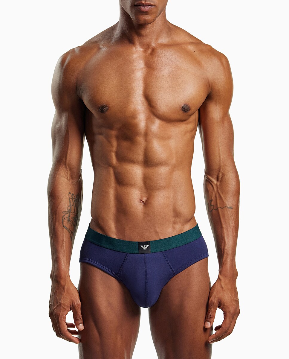 Pack de Três Slips de Algodão Multicolor-2