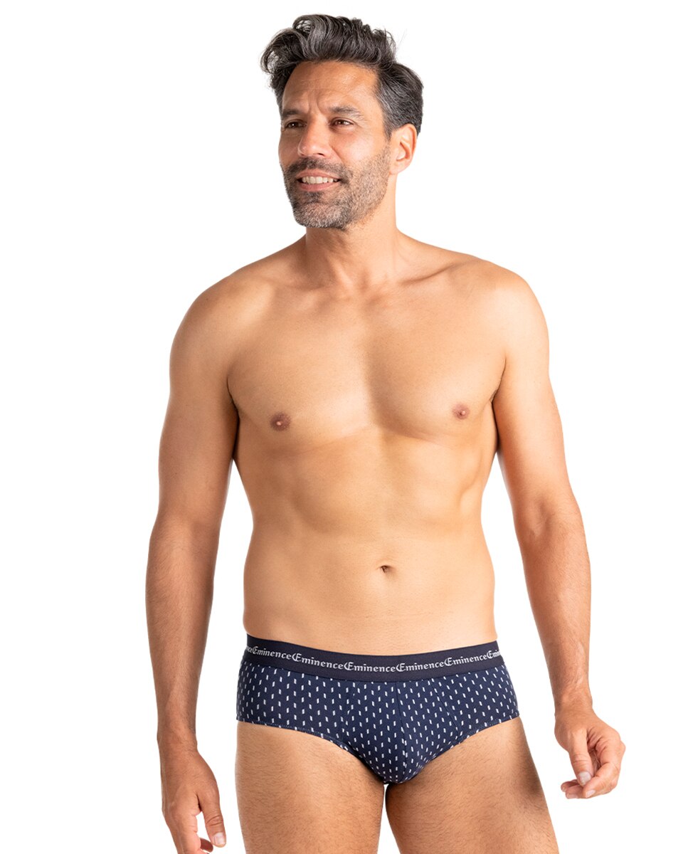 Pack de 3 Slips Combinados de Malha Multicolor-2