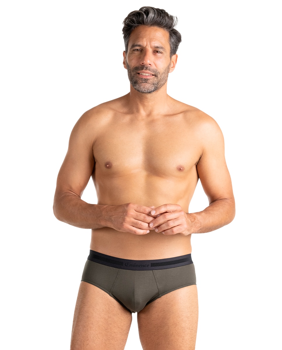 Pack de 3 Slips Combinados de Malha Multicolor-2