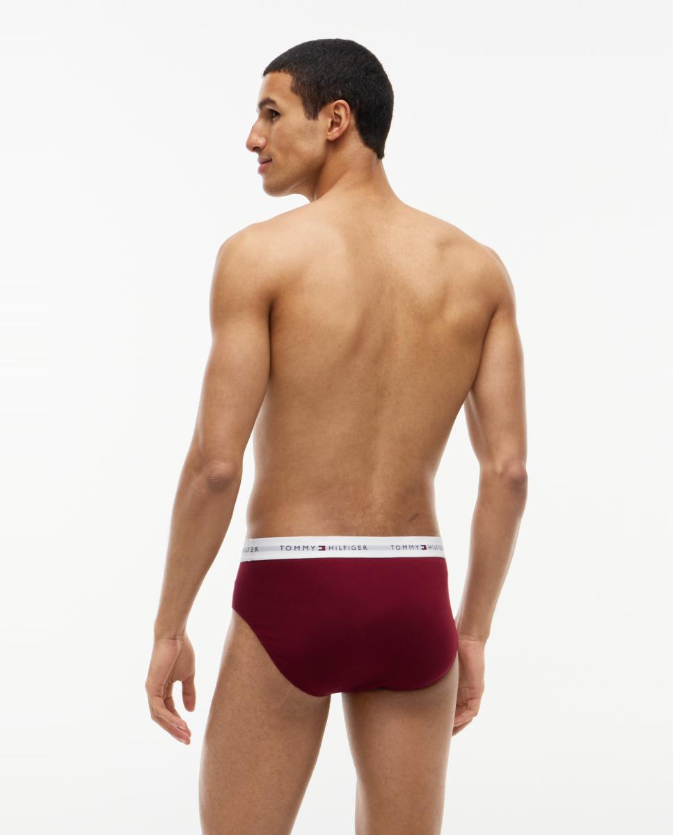 Pack de 3 slips para hombre en colores con cinturilla Tommy - Tommy Hilfiger - Multicolor Multicolor-3
