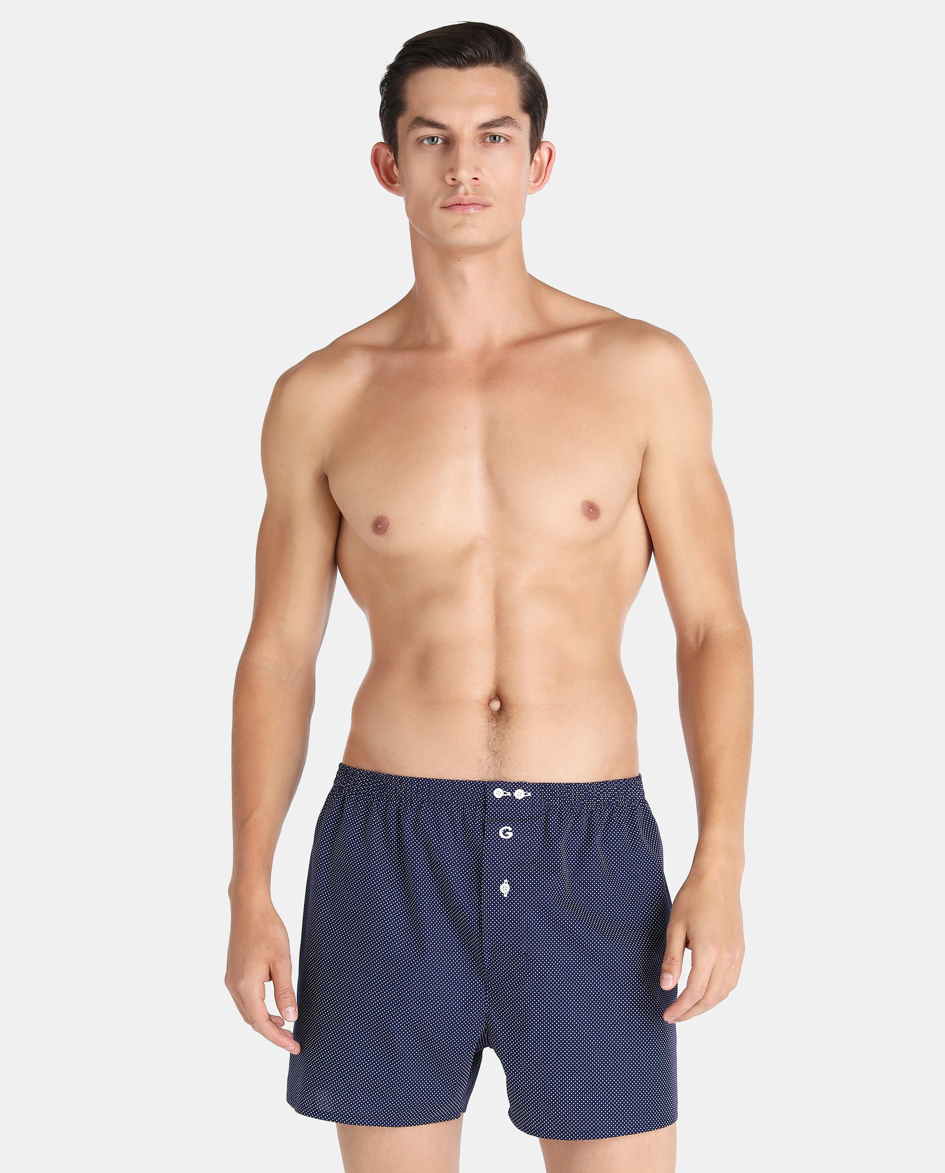 Imagem 0 de Boxers de homem Giulio azul