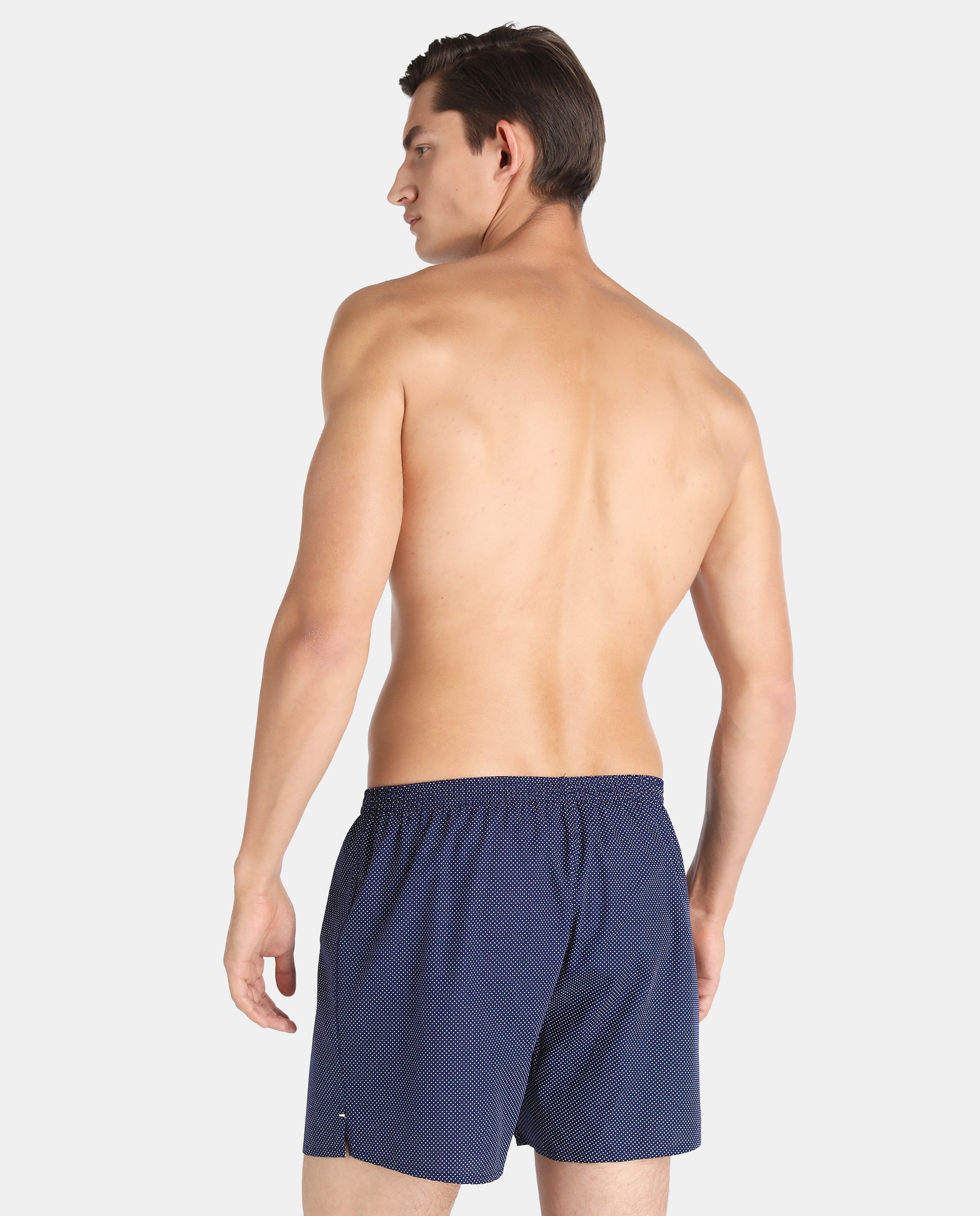 Boxers de homem Giulio azul Azul-marinho-2