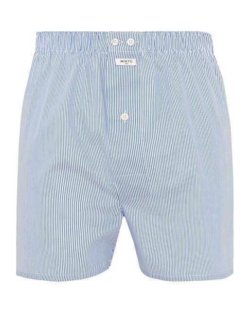 Imagen 0 de Bóxer de hombre de hombre rayas twill de algodón