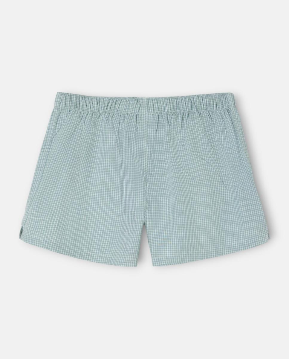 Boxers em Tecido Cinzento-2