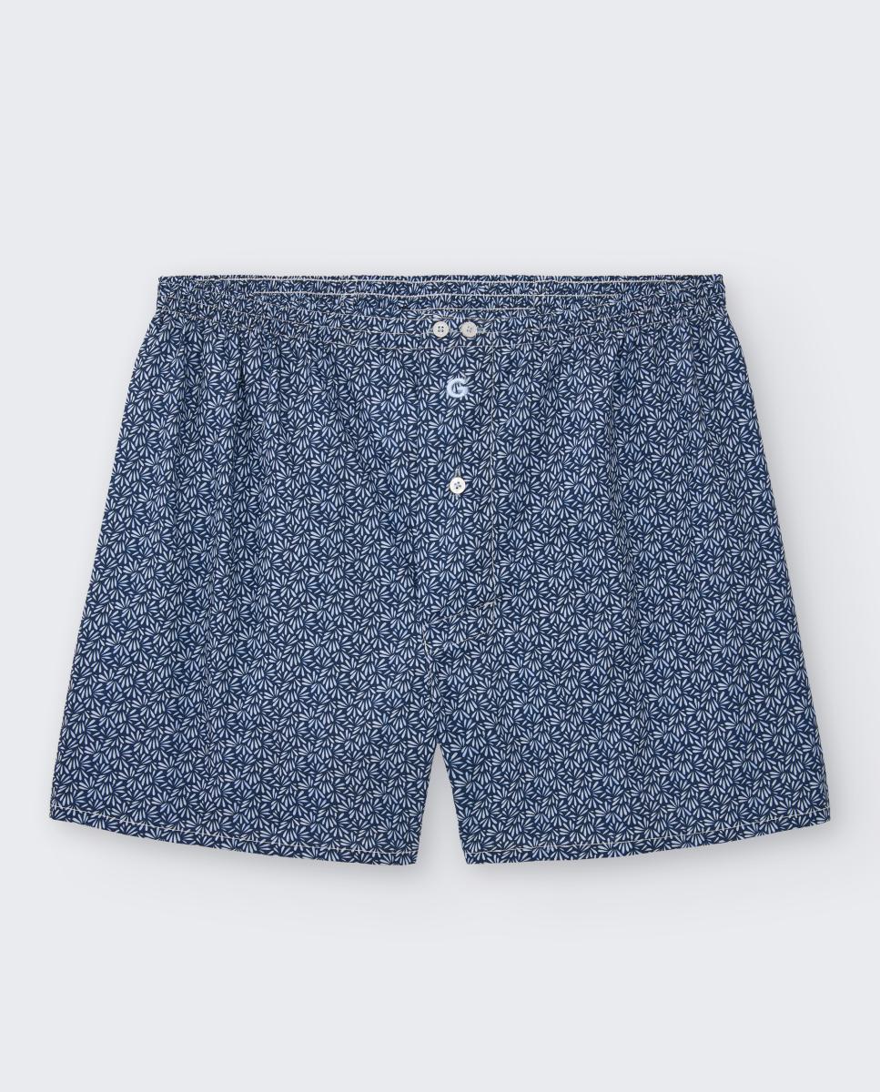 Calzoncillo estampado azul - Giulio - Marino Marino-4