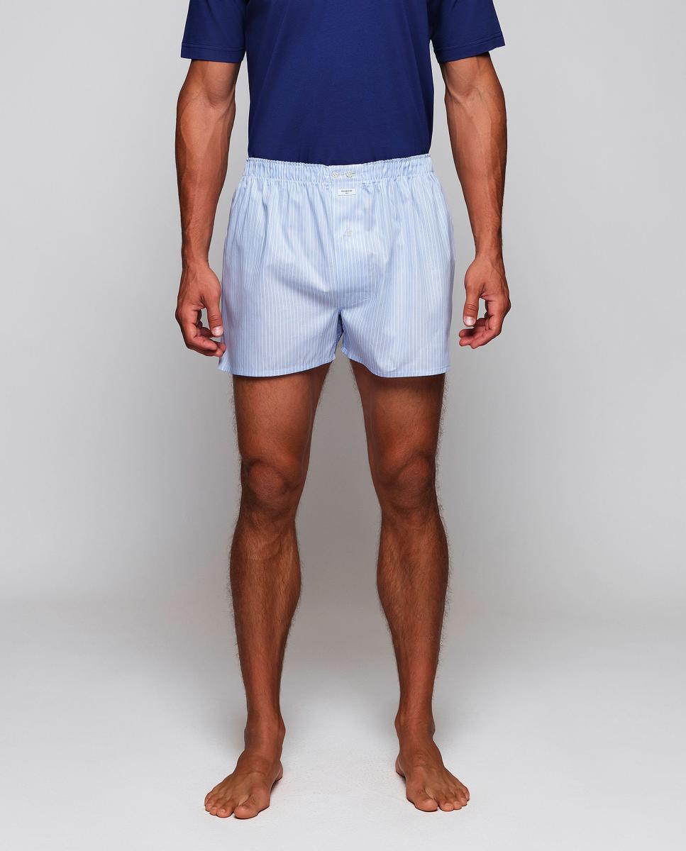 Imagem 0 de Boxers de Algodão às Riscas