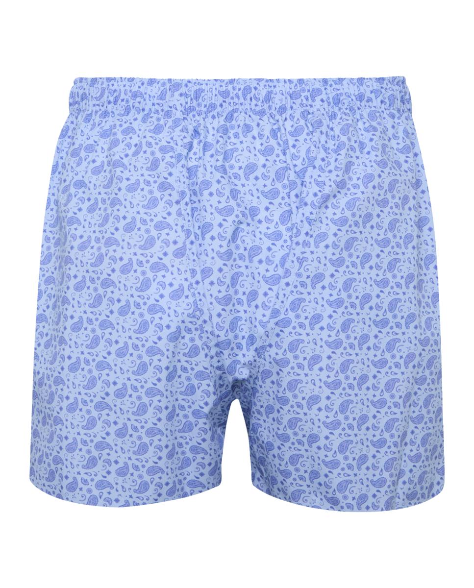 Bóxer de tela estampado de hombre - Kiff-Kiff - Azul Azul-2