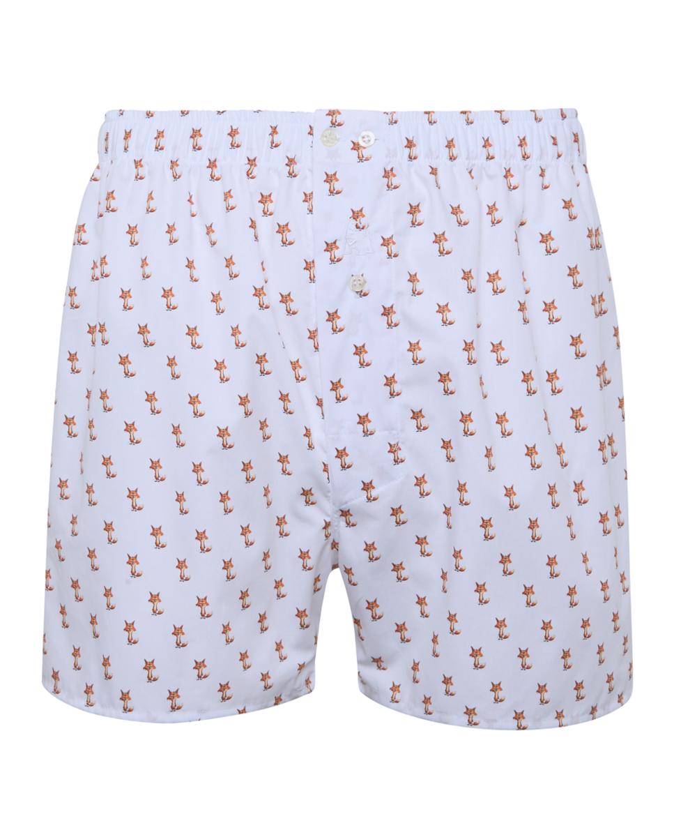 Bóxer de tela estampado de hombre - Kiff-Kiff - Blanco Blanco-2