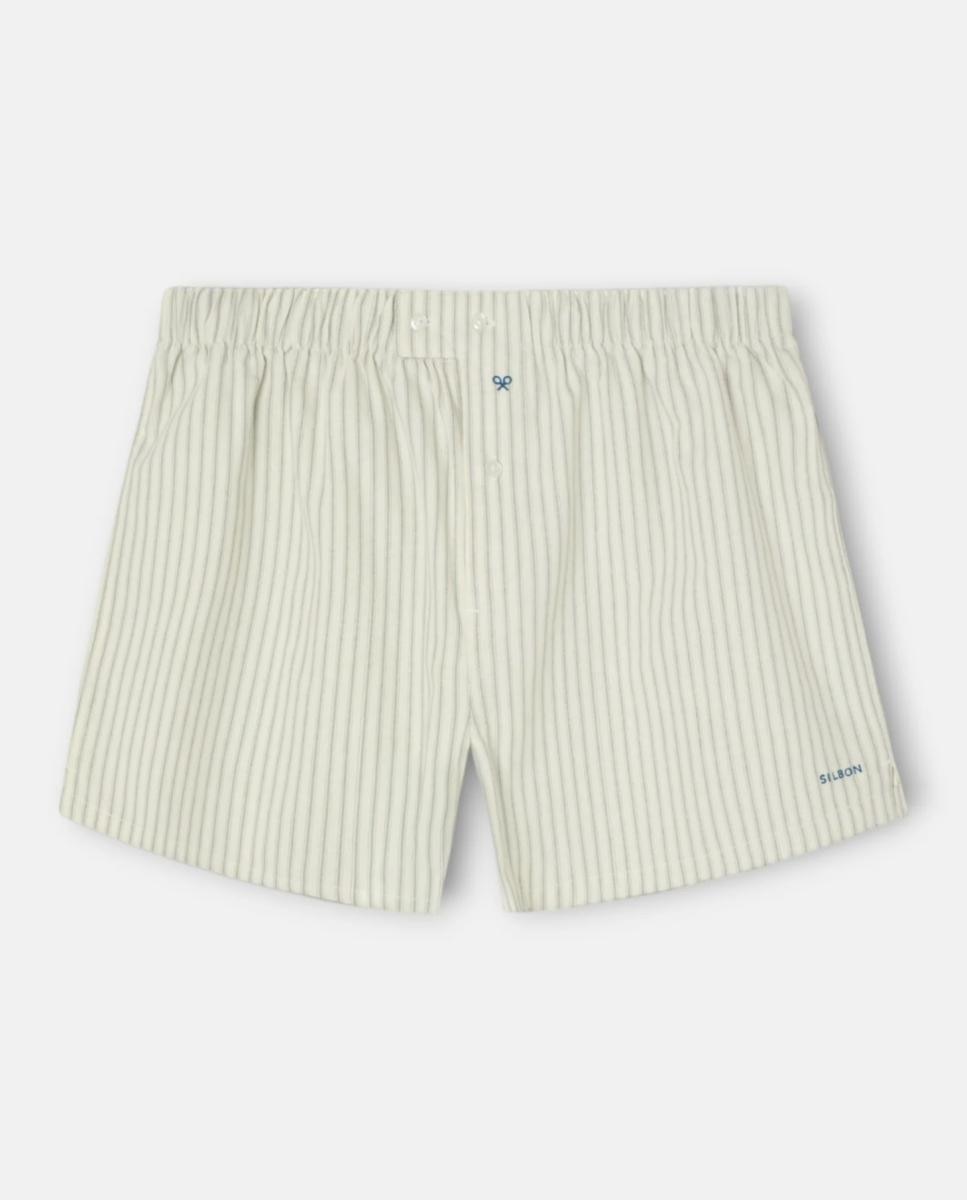 Imagem 0 de Boxers às Riscas - Verde