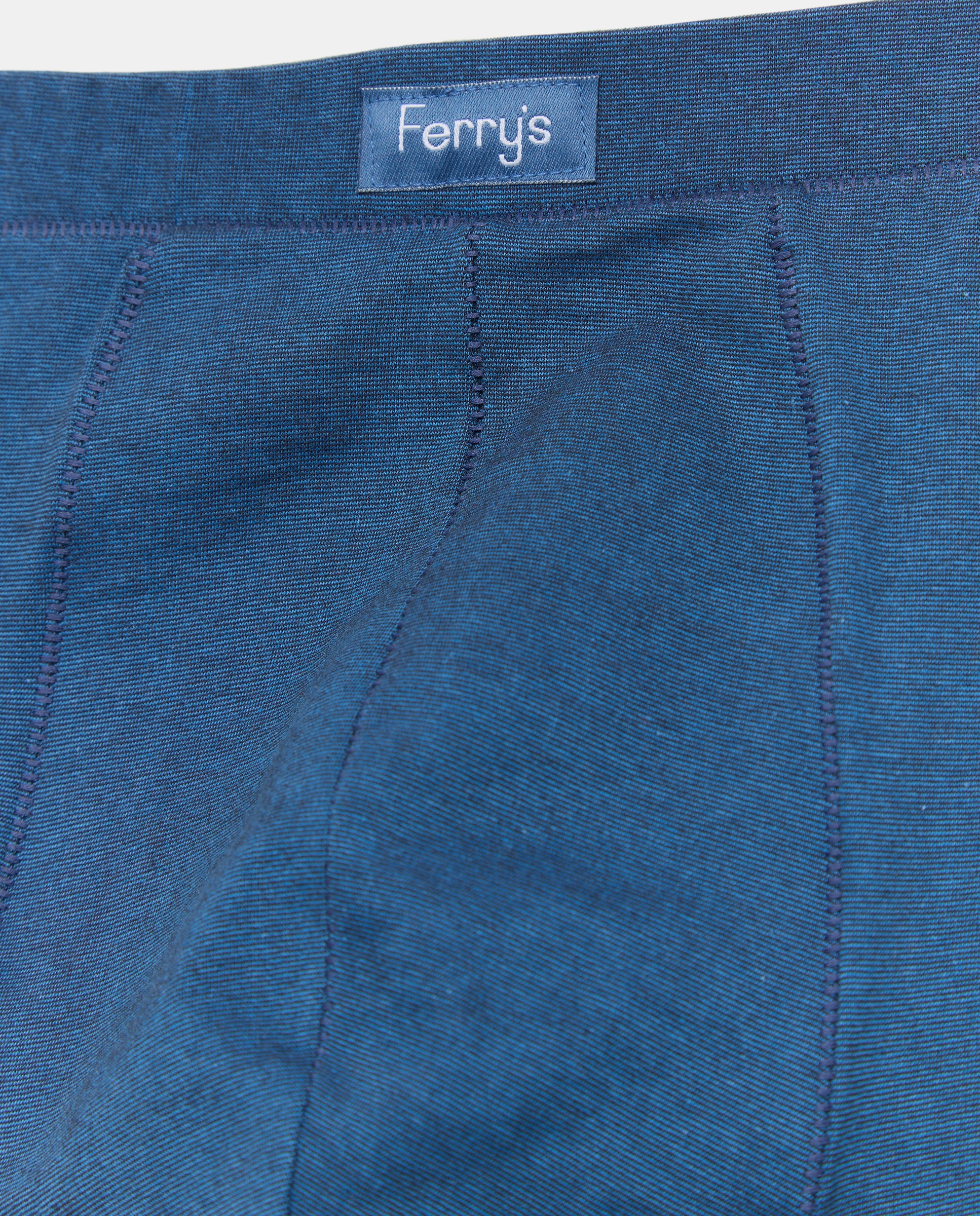 Boxers de malha de homem Ferry's azuis Azul-4
