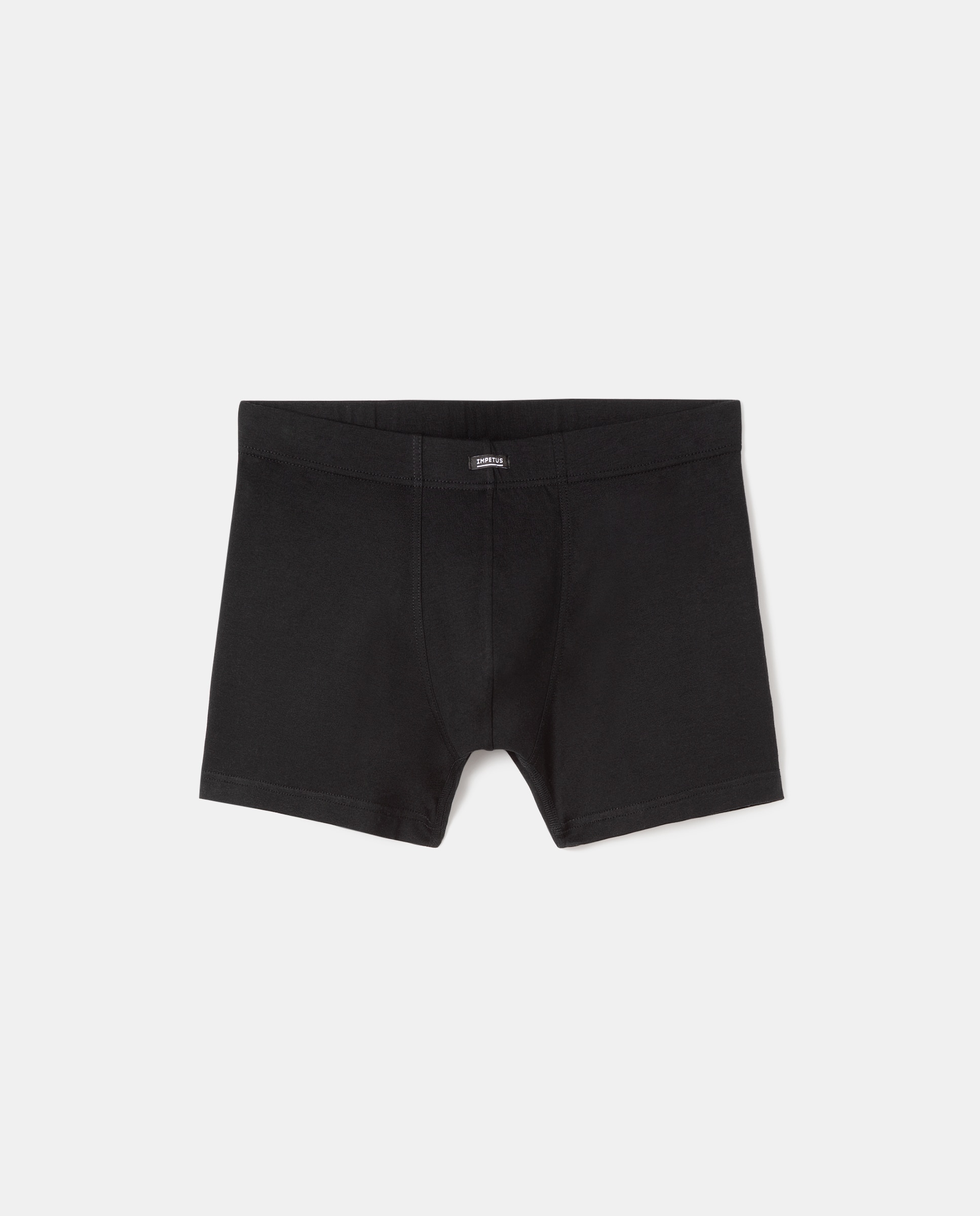 Imagem 0 de Boxers de malha pretos de homem