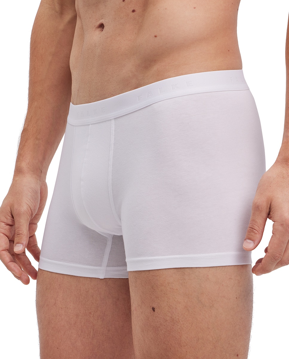Boxers de Ponto Liso Branco-4
