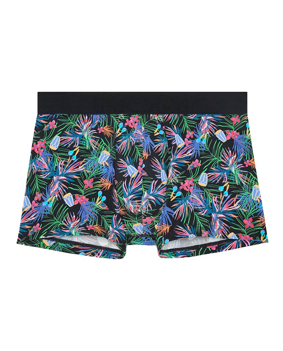 Boxers de Malha Fechados em Poliamida Estampados Multicolor-5