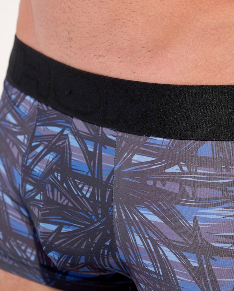 Boxers de Malha Fechados em Poliamida Estampados Multicolor-4
