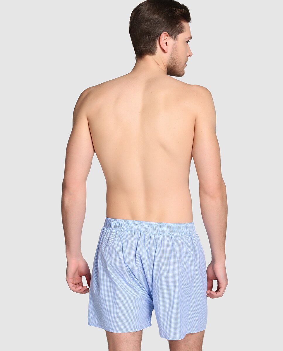 Imagen 2 de Pack de dos boxers de hombre azules - Kiff-Kiff - Azul Azul