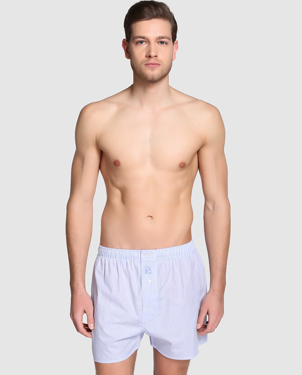Imagen 3 de Pack de dos boxers de hombre azules - Kiff-Kiff - Azul Azul